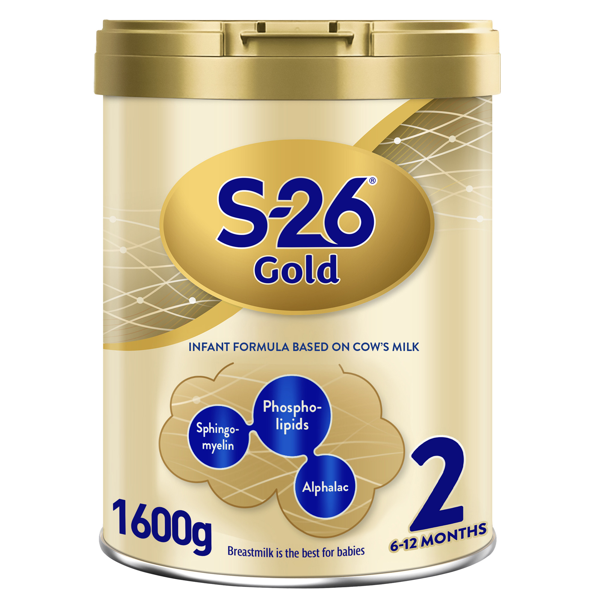 S26 - Gold Stage 2 - 6-12 Months - 1.6kg
