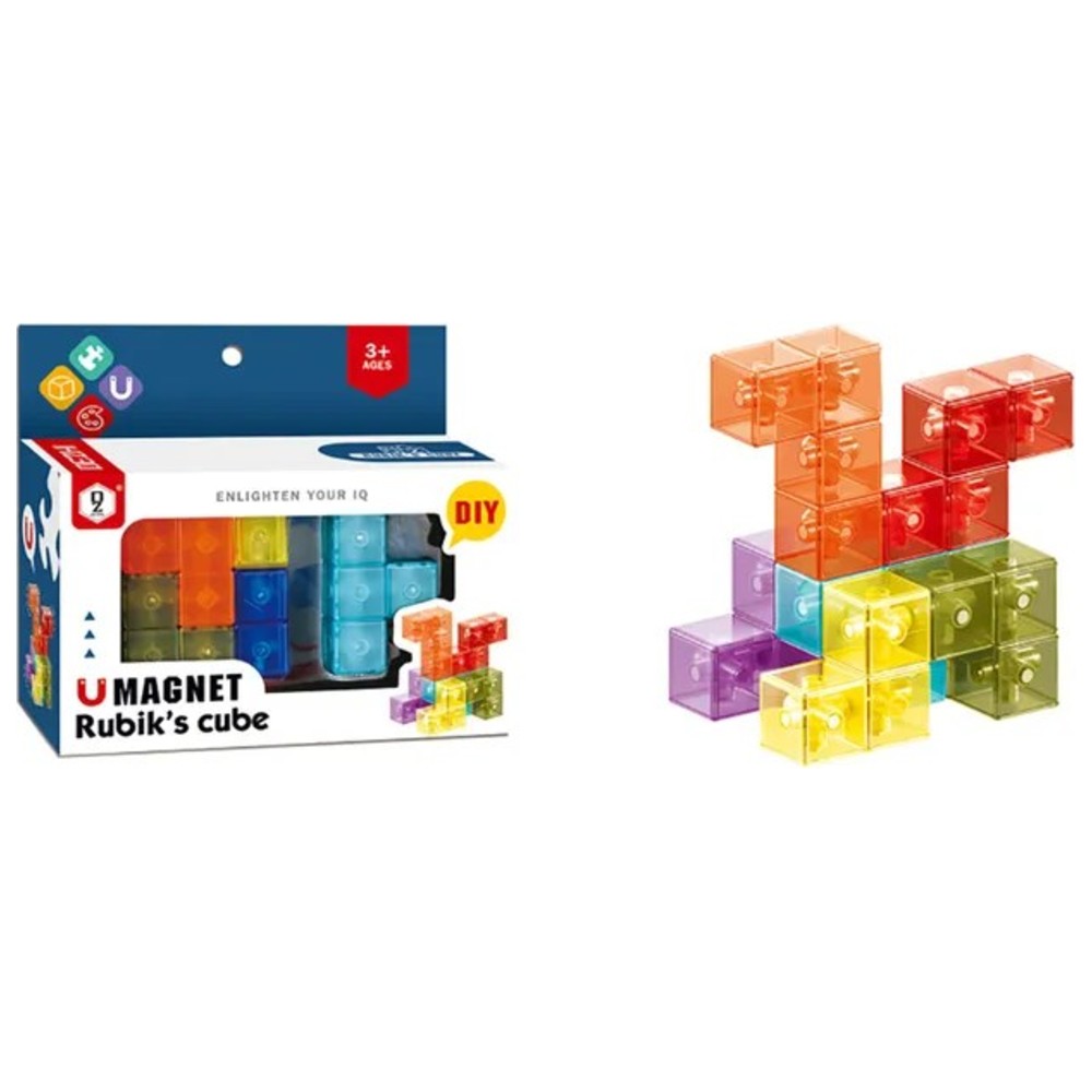 Little Learners - Rubik Cube's Magnetic Blocks - 7pcs