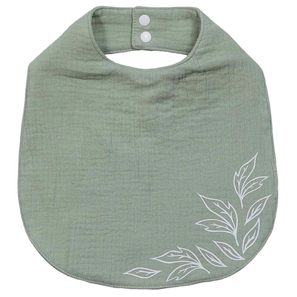 Pioen Baby - Petiole Waterproof Baby Bib - Green
