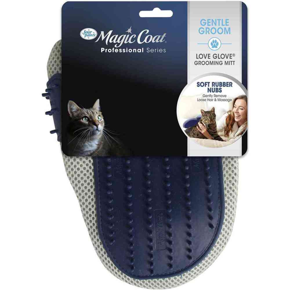 Four Paws - Magic Coat Love Glove Grooming Mitt One Size