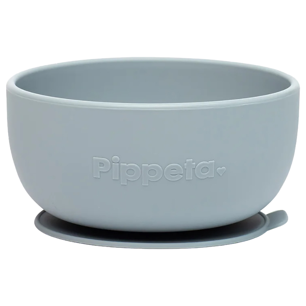 Pippeta Silicone Suction Bowl - Sea Salt
