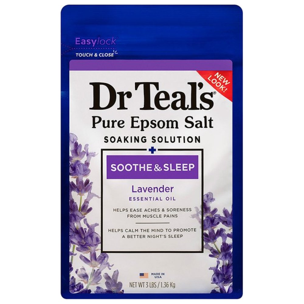 Dr Teal's - Epsom Bath Salt Lavender - Packaging May Vary