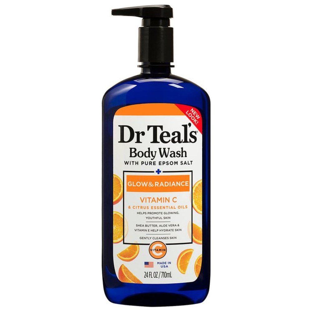 Dr. Teal's Epsom Salt Body Wash Vitamin C & Citrus Oil 710ml