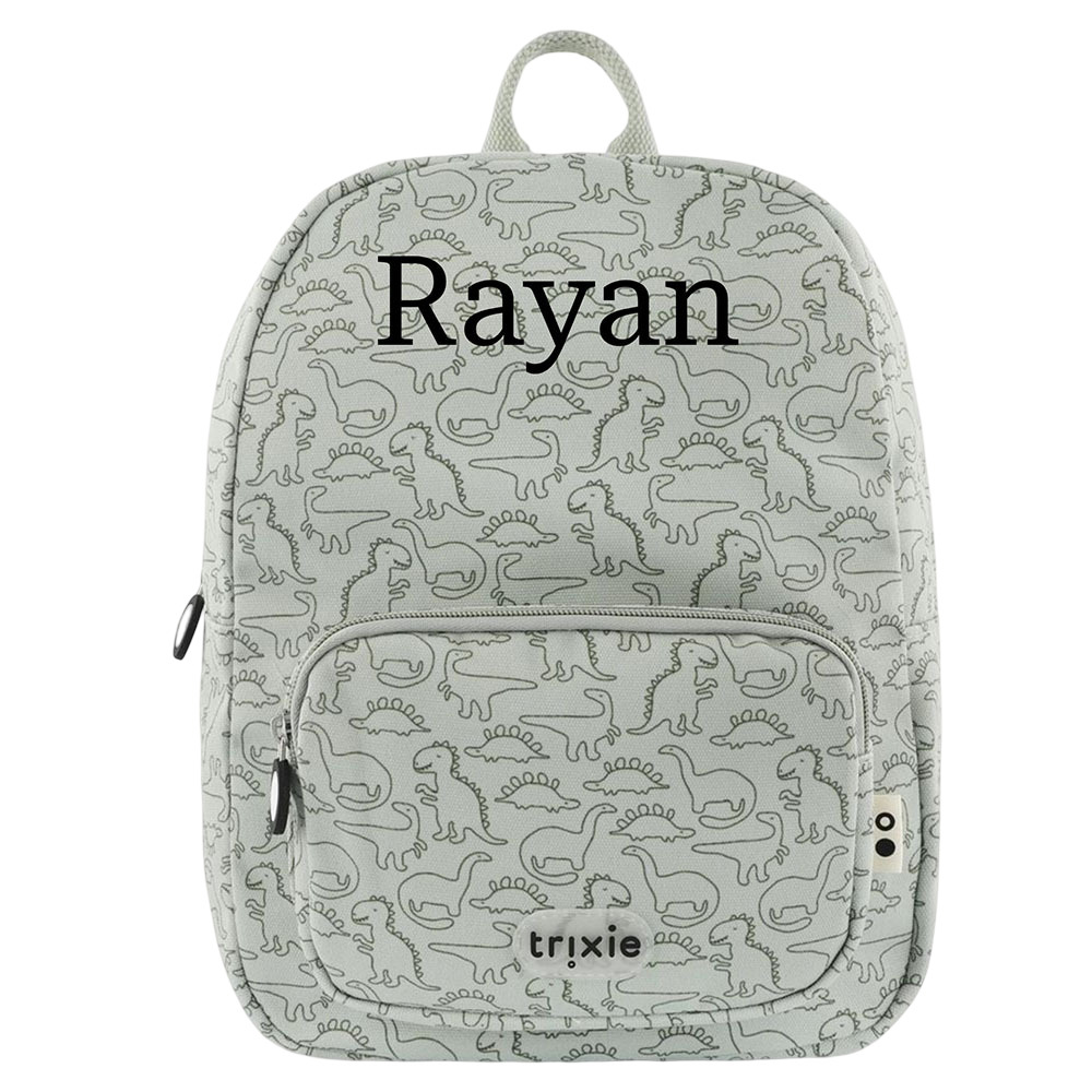 Trixie - Personalized Printed Backpack - Daring Dino