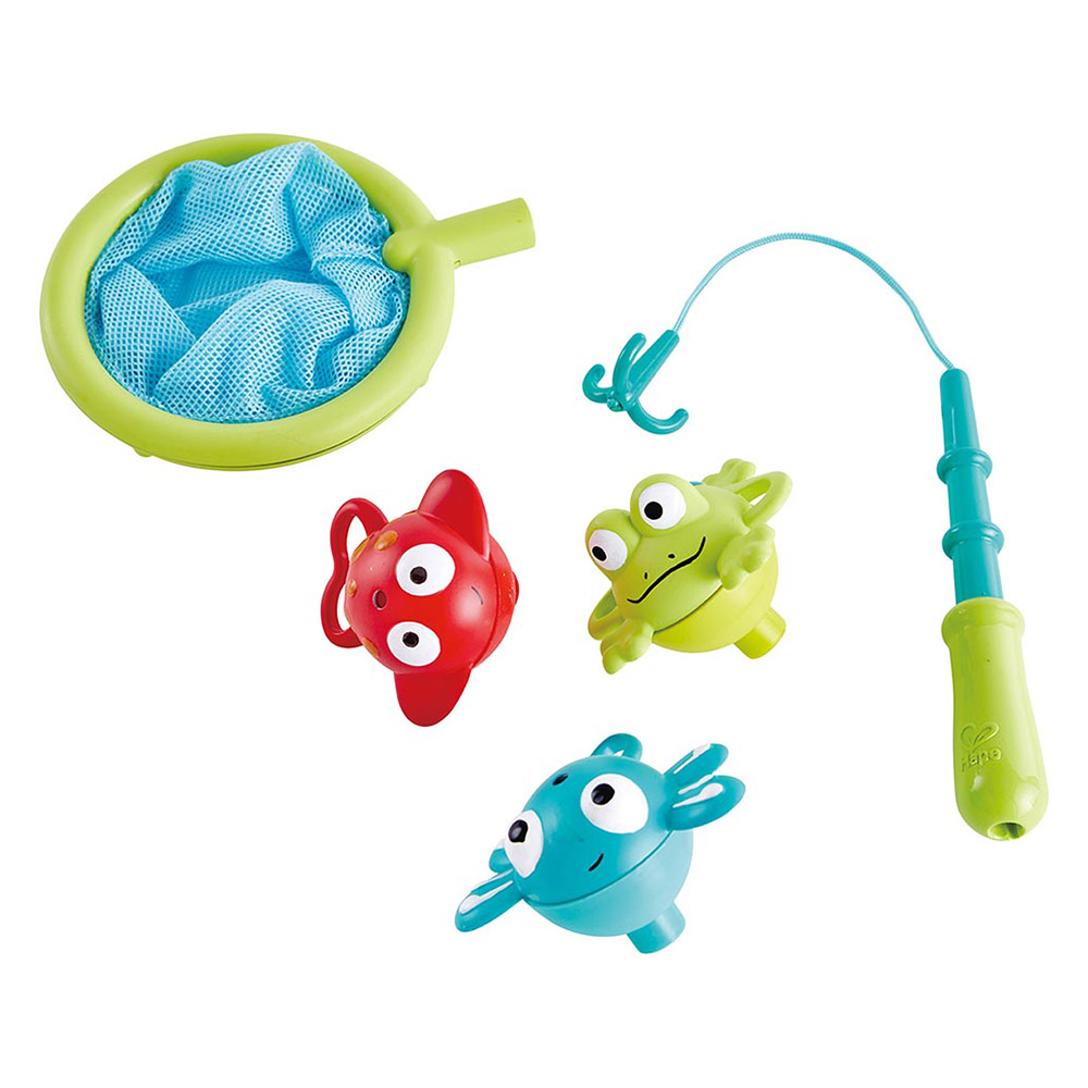 مجموعة صيد سمك مزدوجة ممتعة قابلة للتخصيص من هيب - مجموعة من 5 قطع