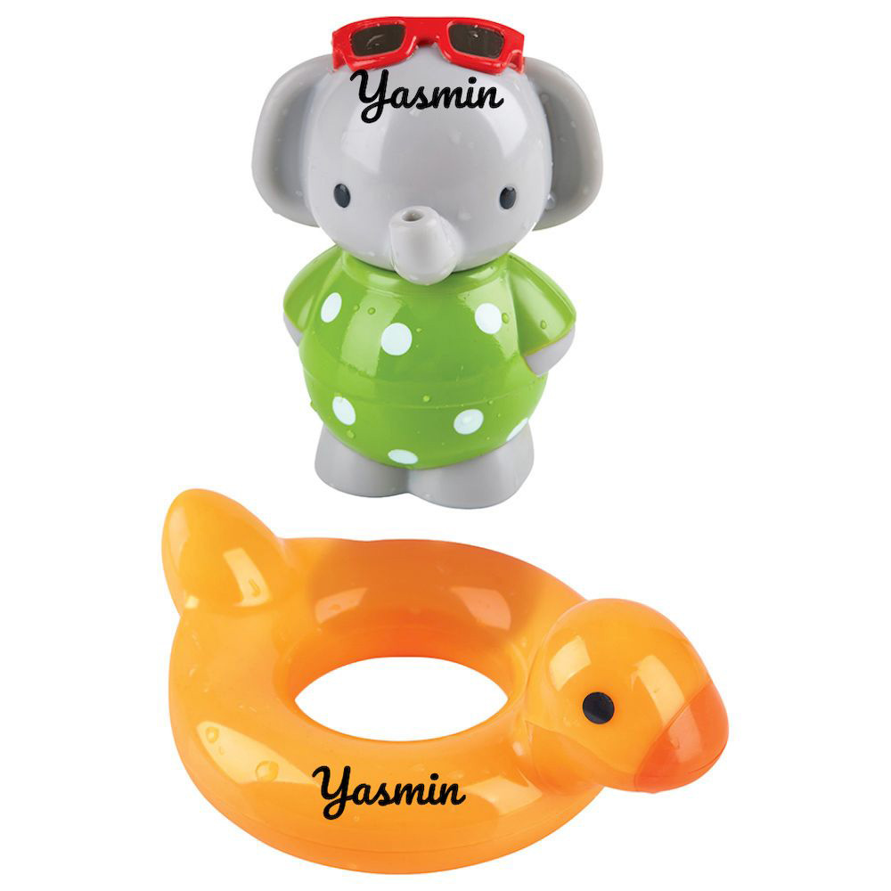 Hape - Personalized Spin Splash N Swim - Elephant