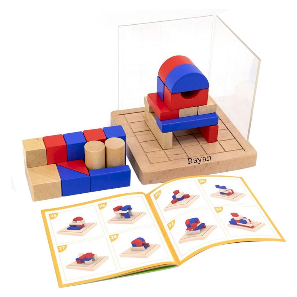 Viga - Personalized 3D Block Building Game Educational Toy - Multicolor
