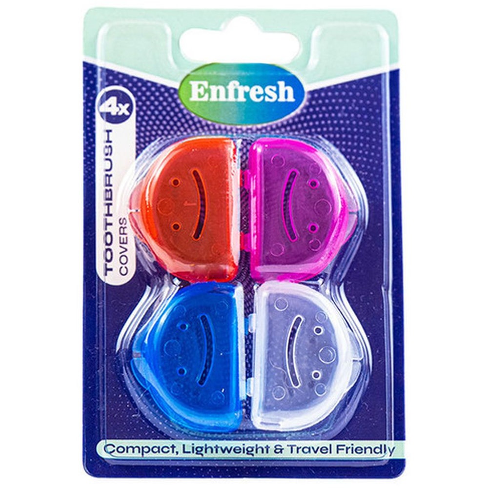 Enfresh - Toothbrush Covers - 4 Pcs