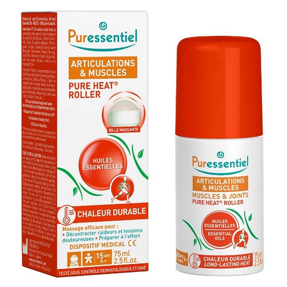 Puressentiel - Kids Articulations And Muscles Pure Heat Roller - 75 ml