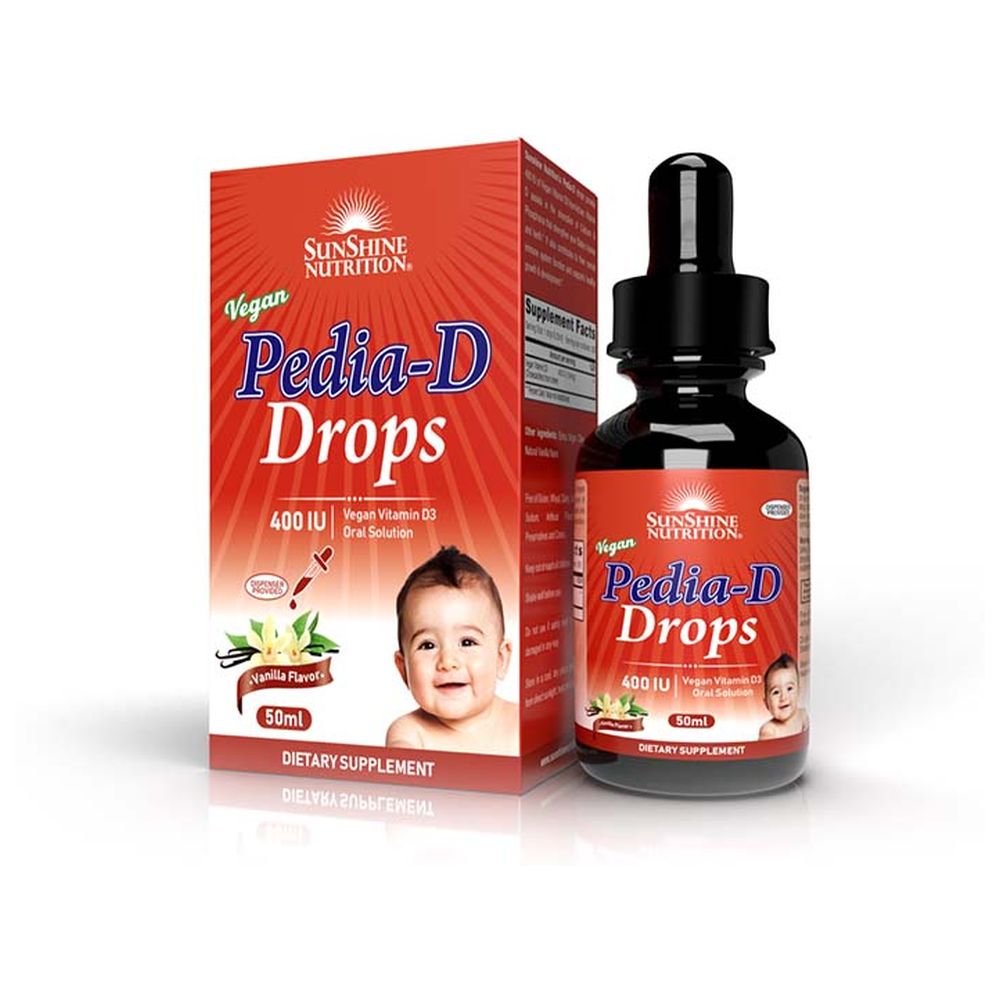 Sunshine Nutrition - Pedia-D Drops Vanila Flvr 50Ml