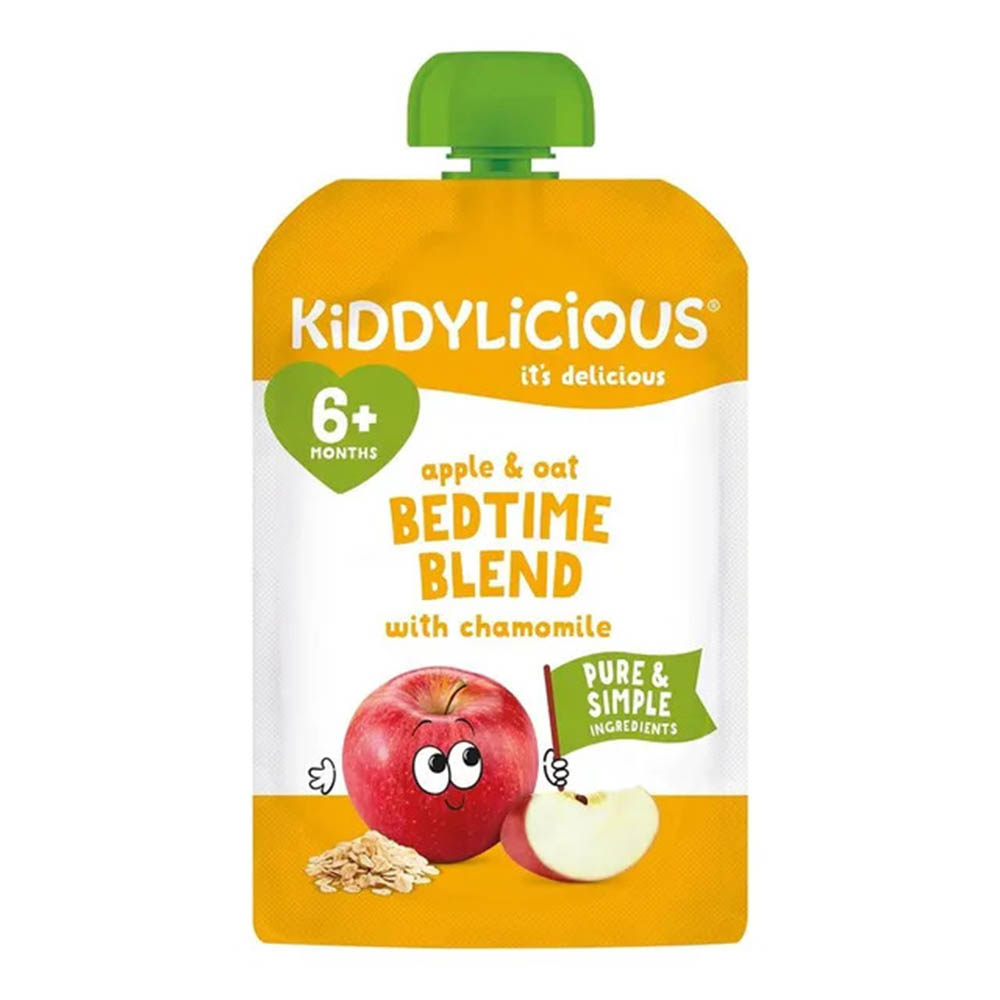 Kiddylicious - Apple & Oat Bedtime Blend With Chamomile Pouch Baby Food - 100 gm