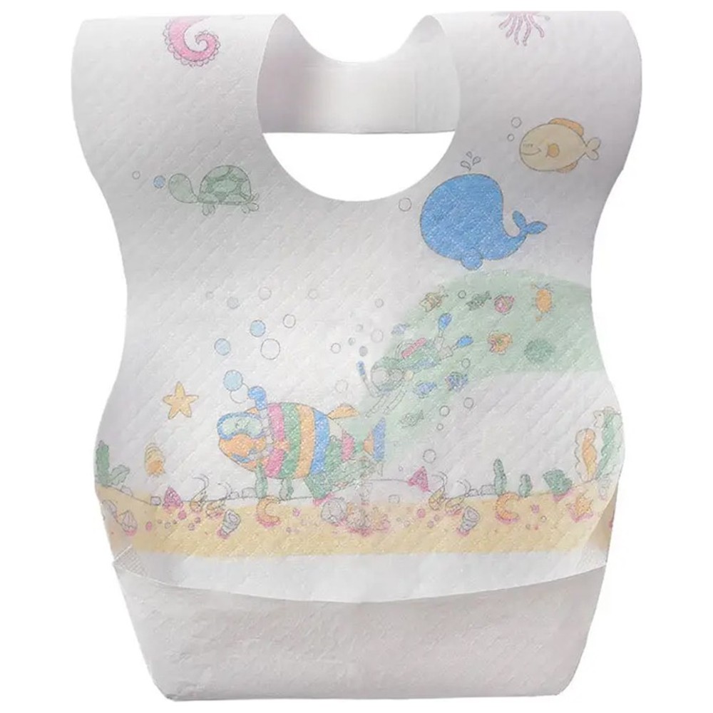 Star Babies - Disposable Bibs - Fish - 20 Pcs