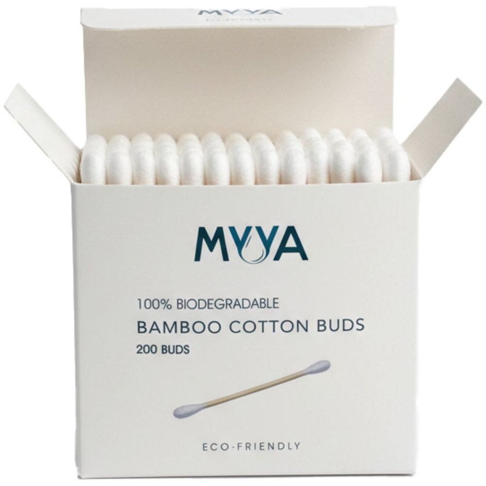 Myya - Bamboo Cotton Buds - 200 Pc Set