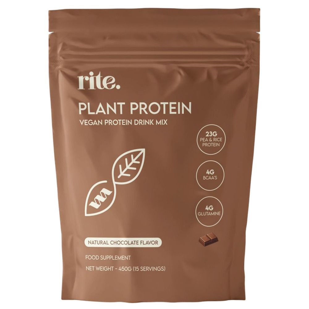 Rite - Plant Protein Pouch - 450 gm - Chocolate