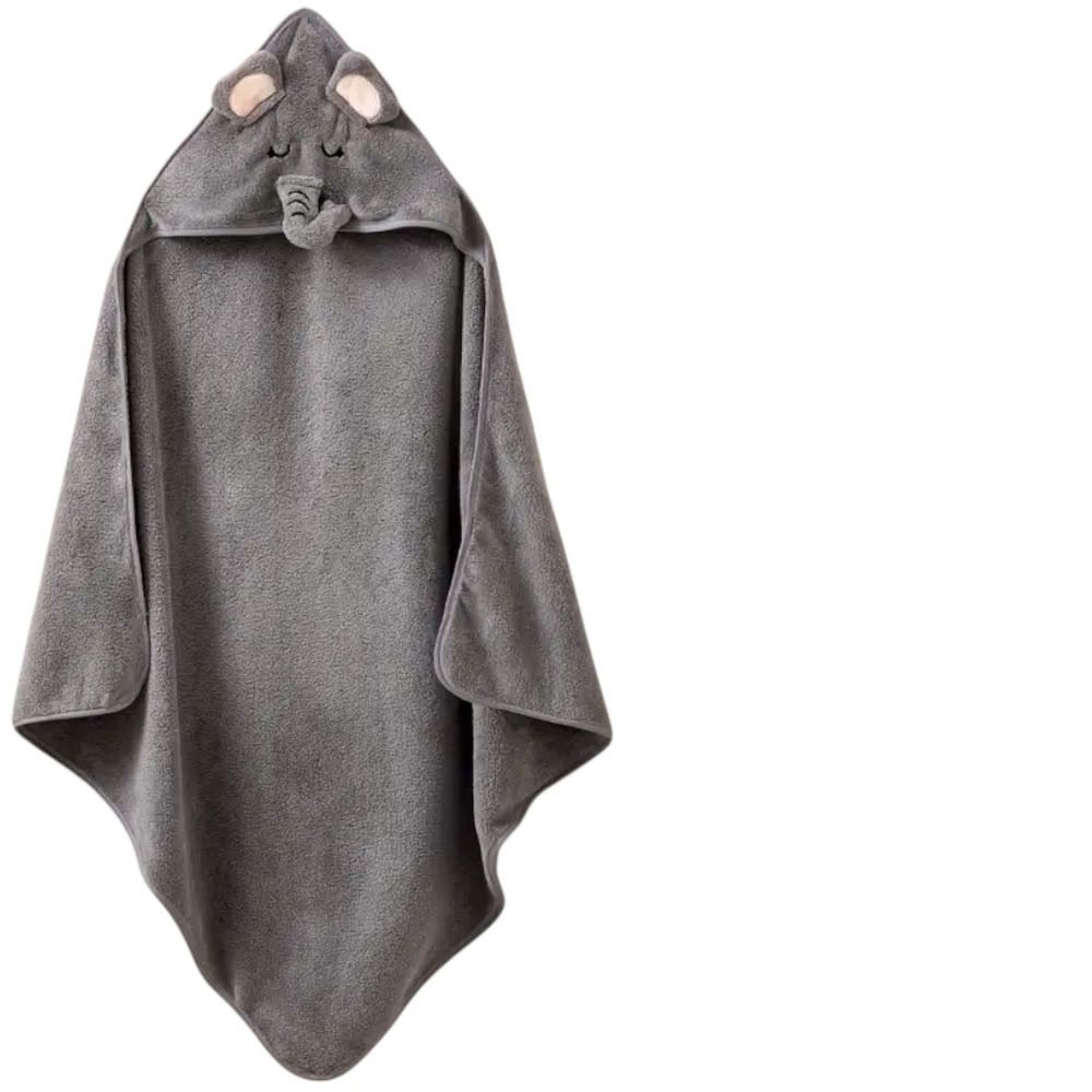 Kinder Valley - GentleTouch Hooded Towel - Animal Friends Eliie