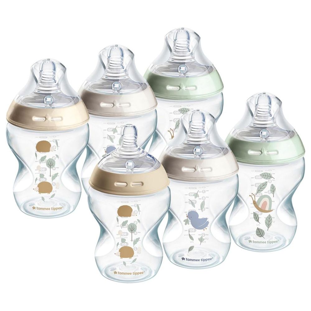 Tommee Tippee - Bottles Pond Sterilizing - 260 ml - 6 Pc Set