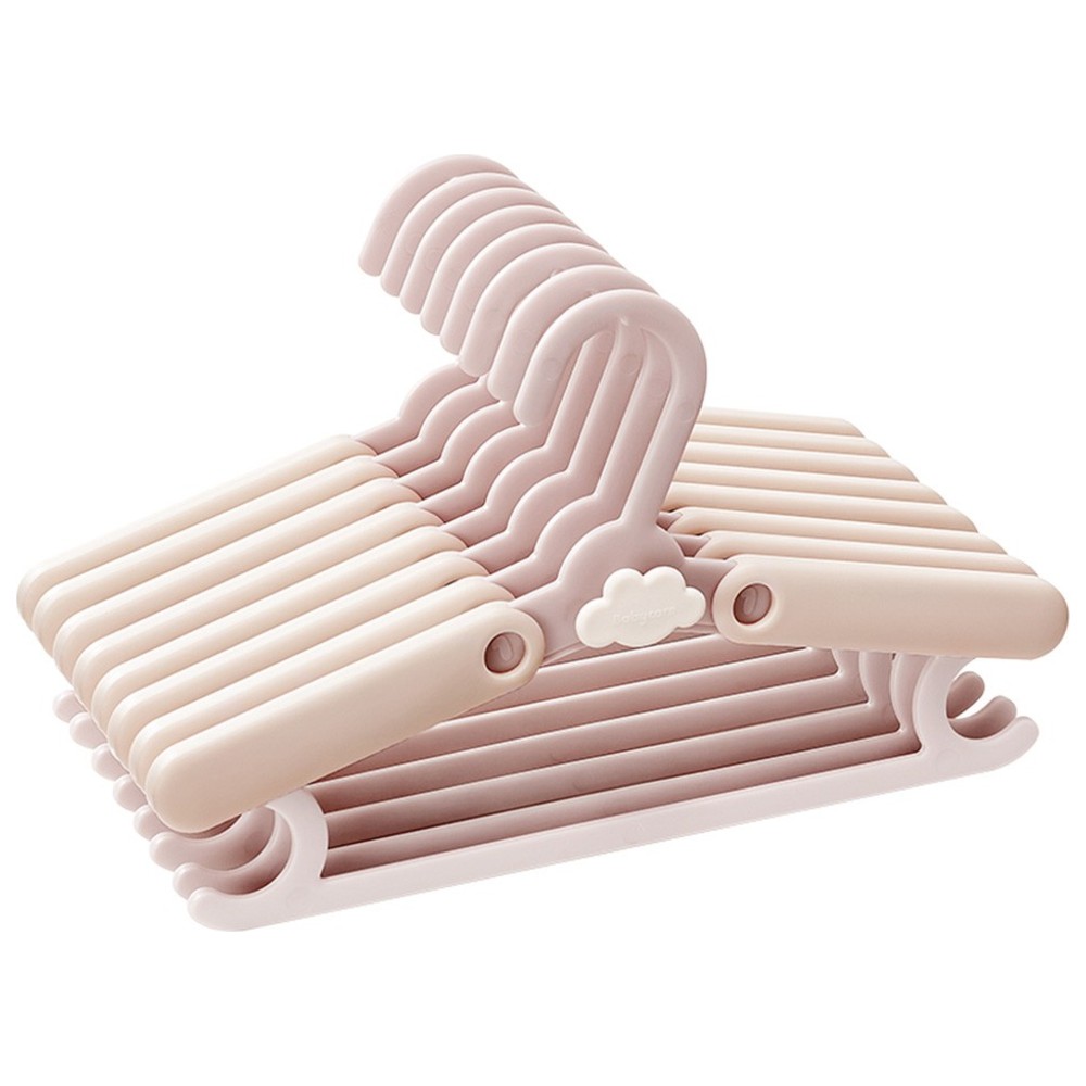 Babycare - Kids Adjustable Hangers - Powder Pink