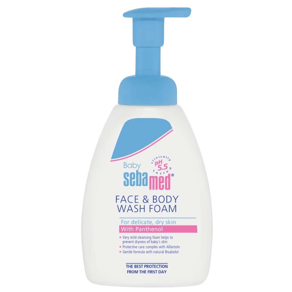 Sebamed - Baby Face & Body Wash Foam - 400 ml