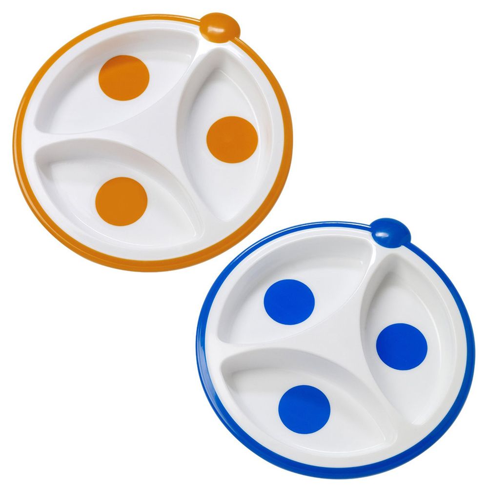 Dr. Brown's - Divided Plates - 3 Pc Set