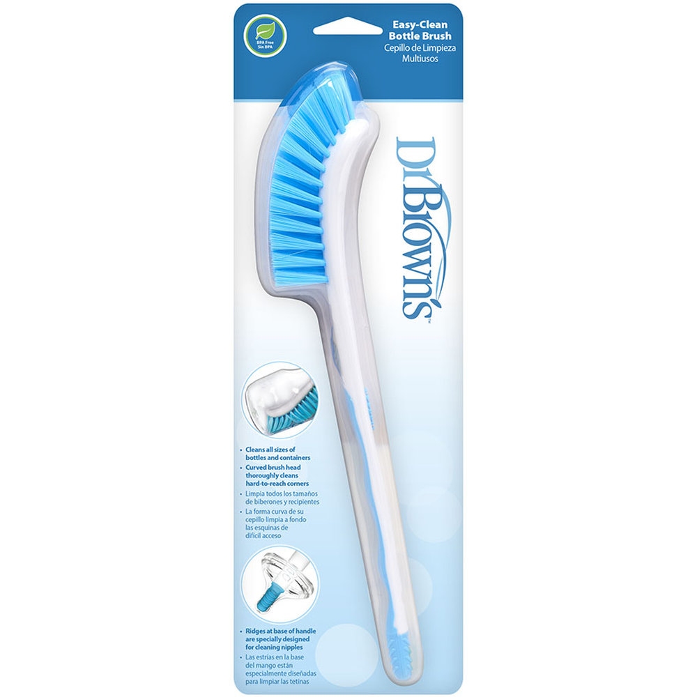 Dr. Brown's - Easy Cleaning Bottle Brush - Blue/White