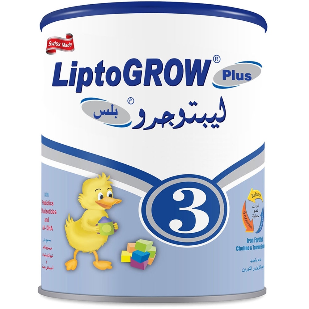 Liptomil - LiptoGROW Plus 3 Toddler Milk Formula - 400 gm