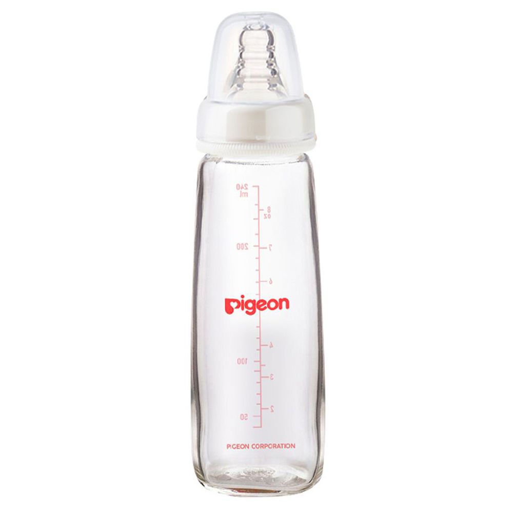 Pigeon - Glass Feeding Bottle K-8 - 240 ml