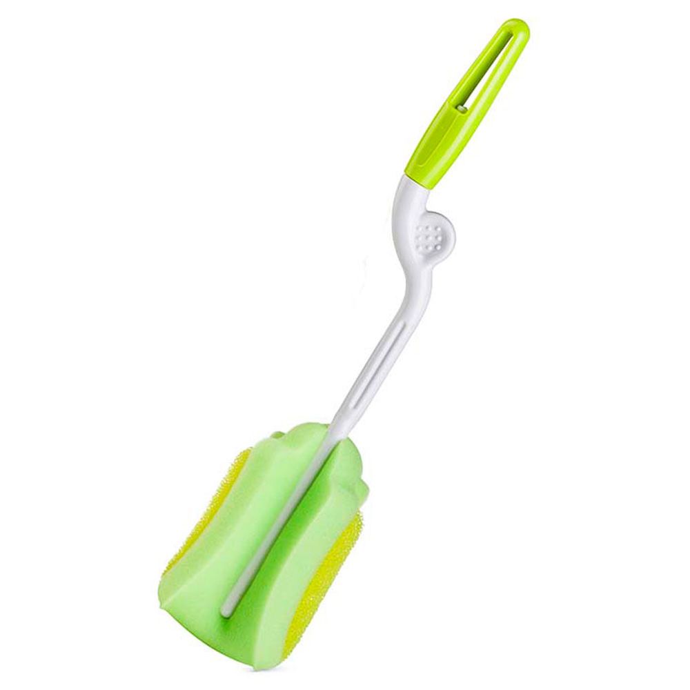 Pigeon - 2 Way Sponge Brush - Green