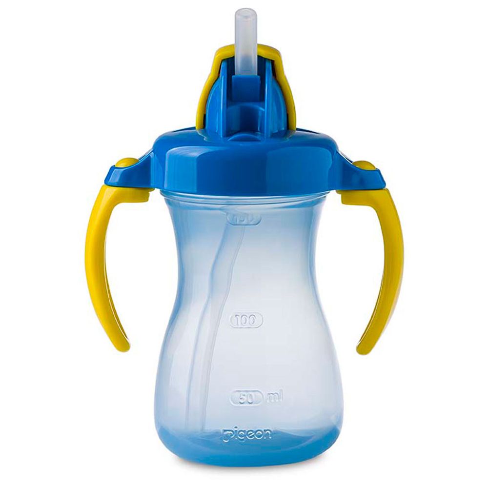 Pigeon - Petite Straw Bottle Hanging Type - Blue - 150 ml