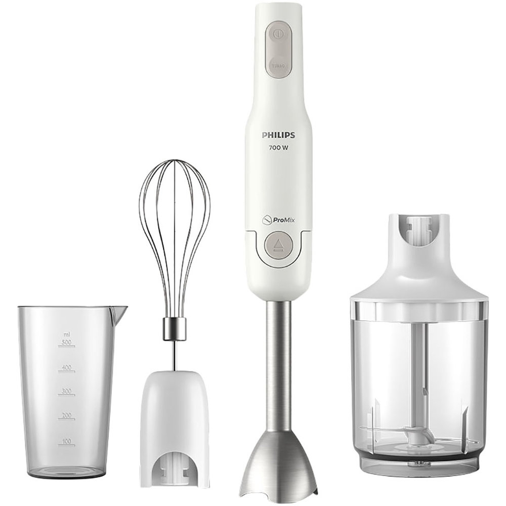Philips - HR2545 Daily Collection Promix Hand Blender - White
