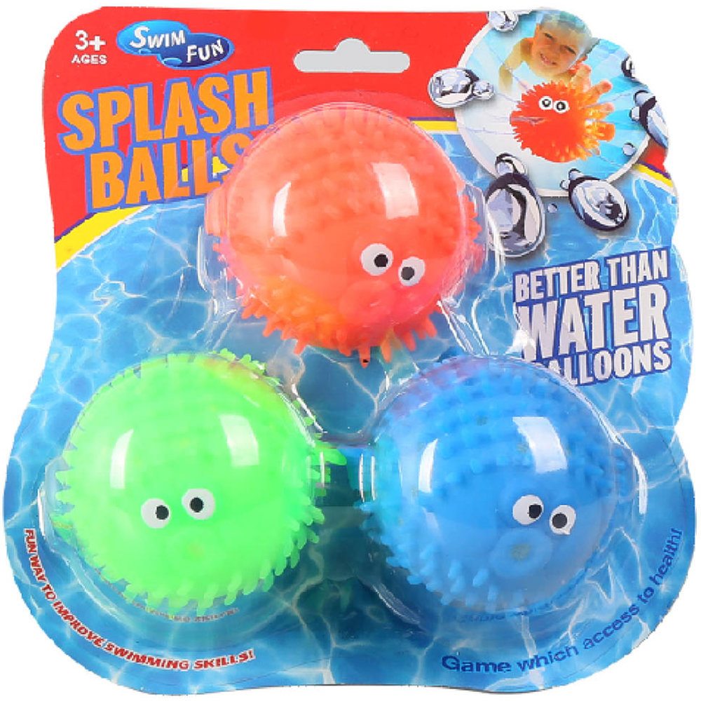 Mondo - Diving Puffer Fish Toys - Multicolor - 3 Pc Set