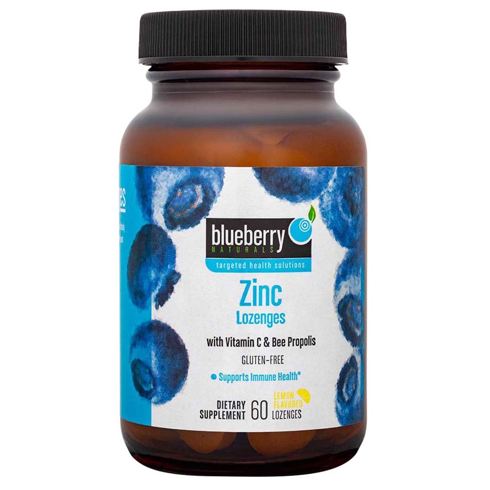 Blueberry Naturals - Zinc Lozenges 60's