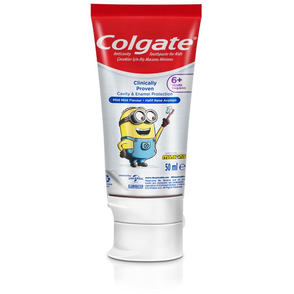 Colgate Kids Minions Toothpaste 6 Plus Years, 50ml