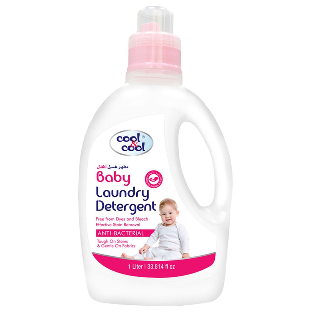 Cool & Cool - Baby Laundry Detergent 1L - Gentle & Dye-Free