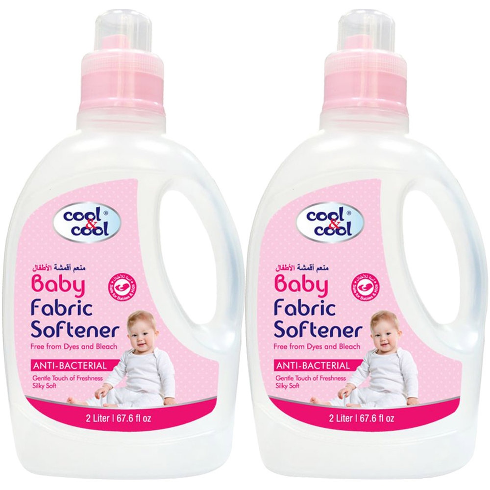 Cool & Cool - Baby Fabric Softener - 2 L - Pack of 2