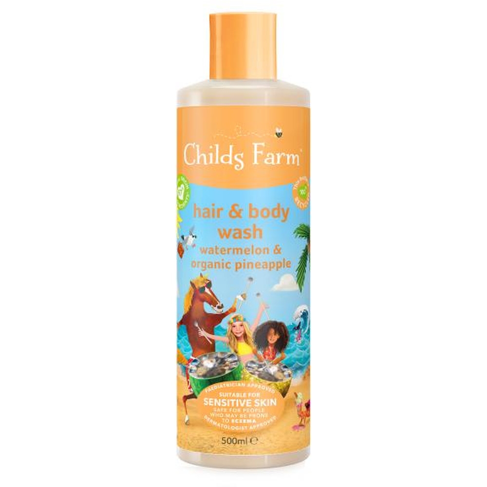 Childs Farm - Hair & Body Wash - Watermelon & Organic Pineapple - 500 ml