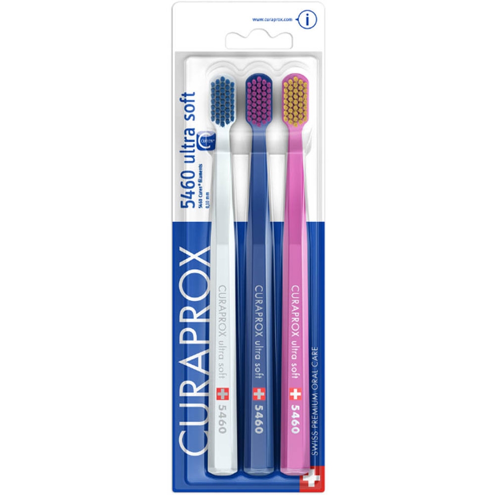 Curaprox - CS 5460 Ultra Soft Toothbrush - 3 Pcs - Pack of 3
