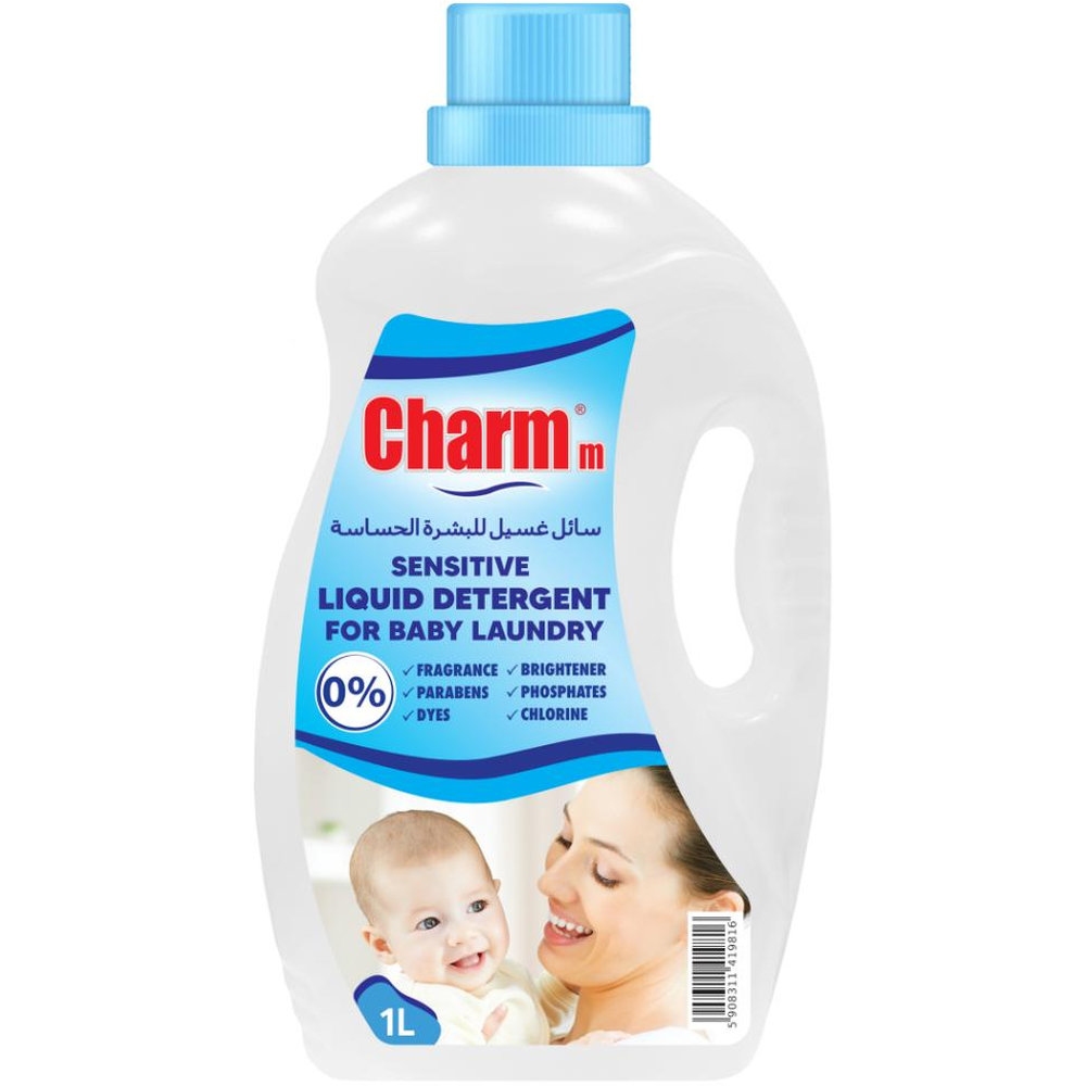 Charmm - Sensitive Laundry Liquid For Babies Laundry - 1 L