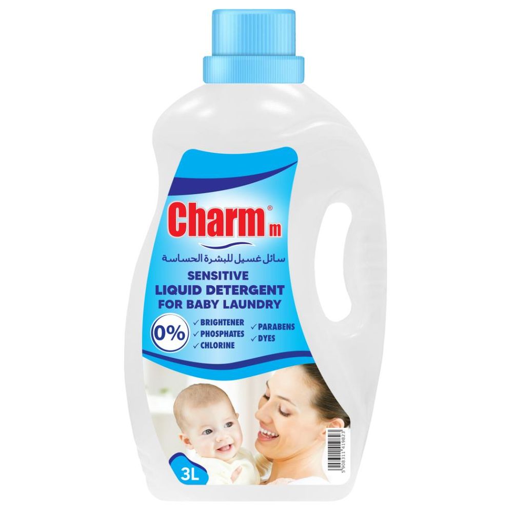 Charmm - Sensitive Laundry Liquid For Babies Laundry - 3 L