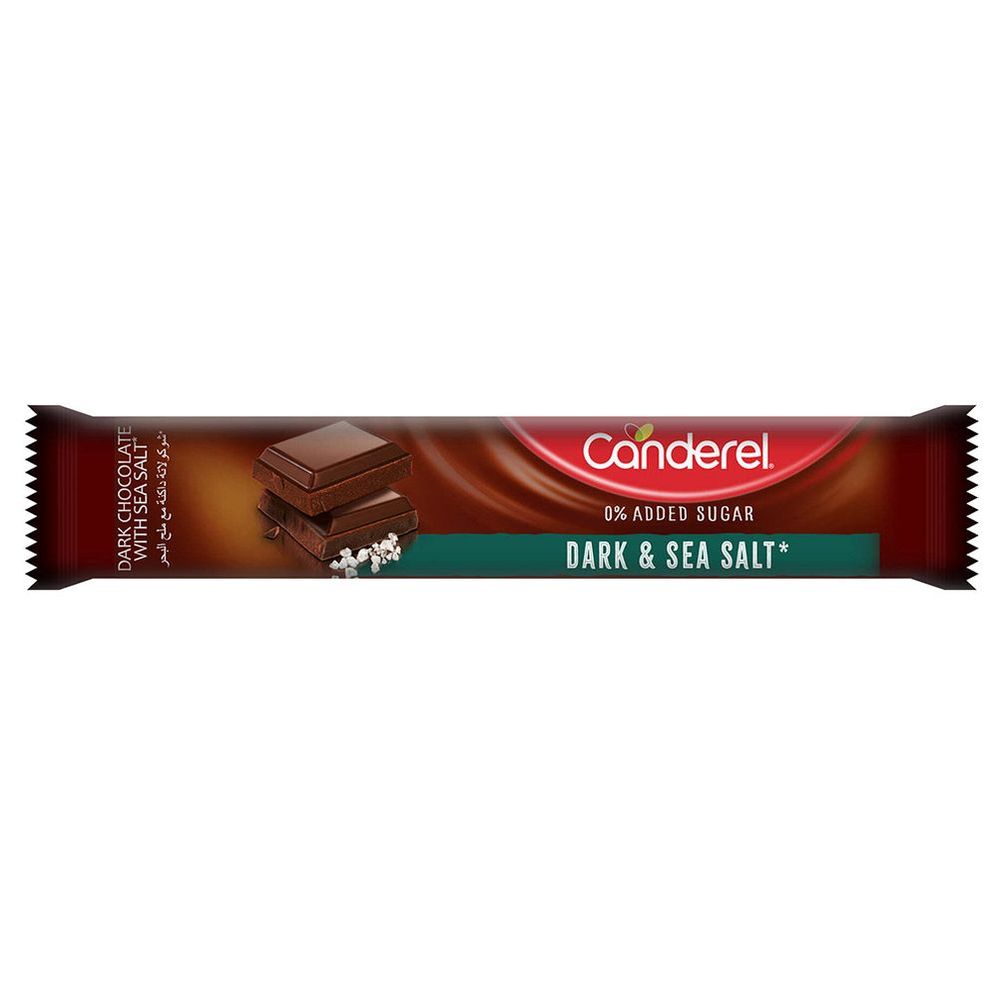Canderel - Chocolate Bar - Dark & Sea Salt - 30 gm