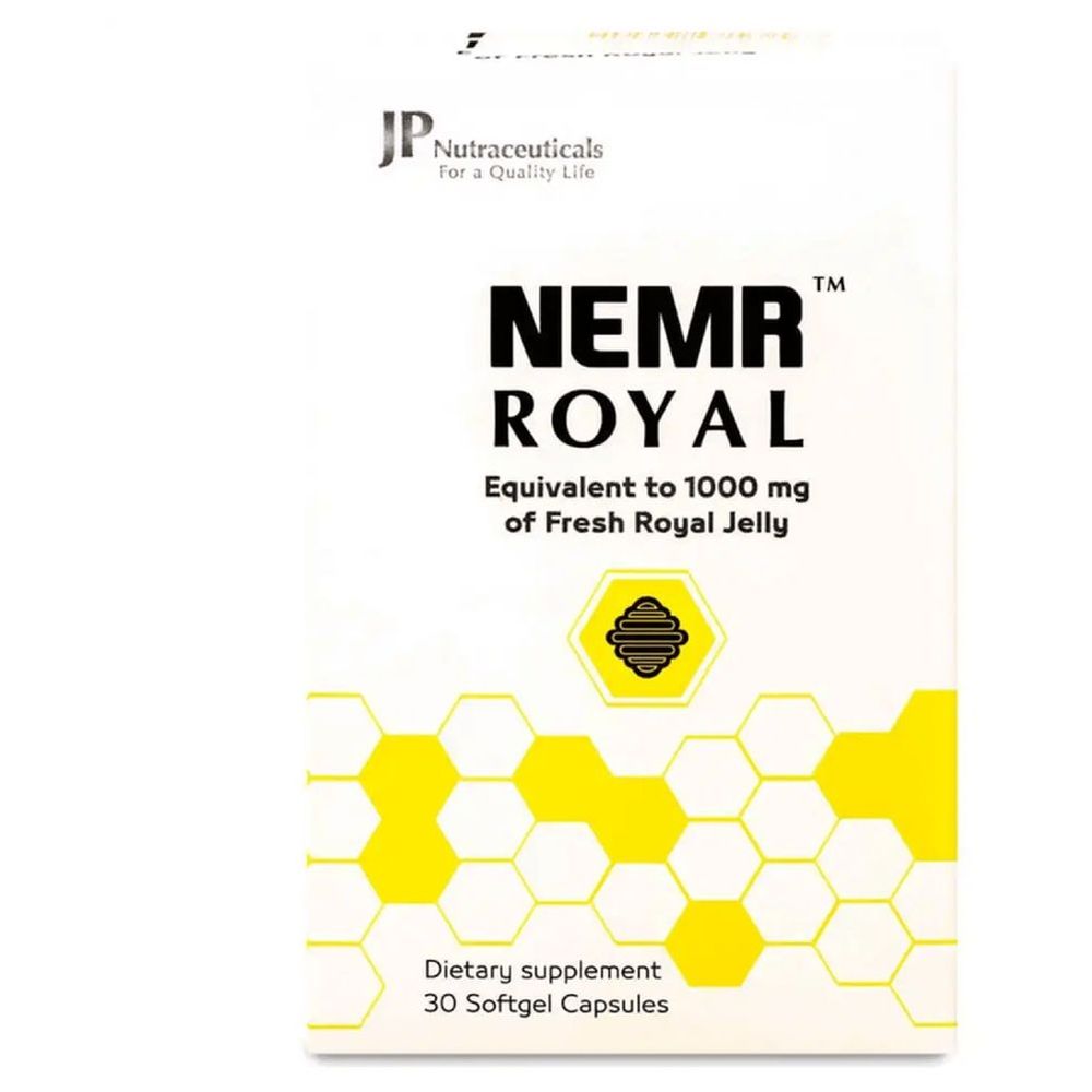 Nemr Royal Jelly 1000mg Supplement Capsule - 30 Pcs