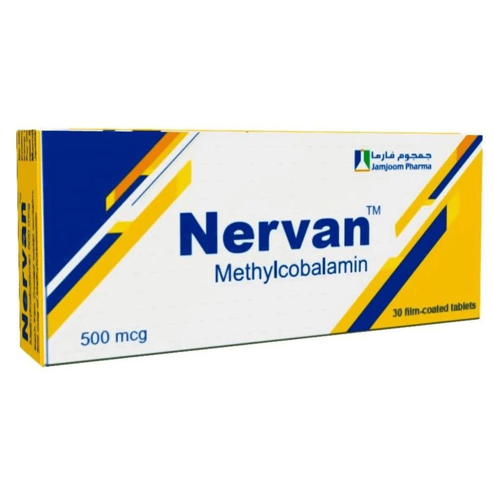 Nervan 500mcg Tablets - 30 Pcs