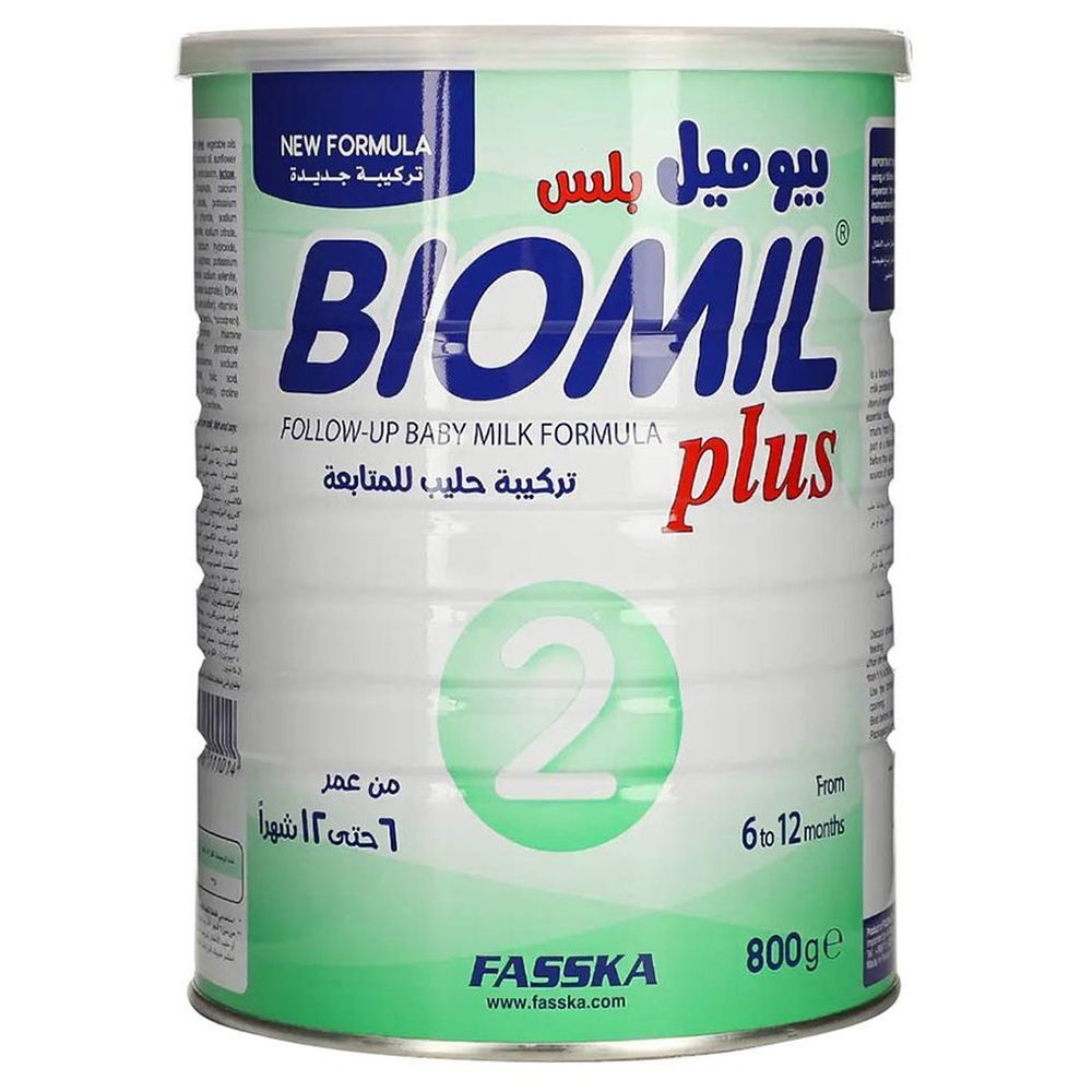 حليب بيوميل - تركيبة المرحلة الثانية - 800 غرام