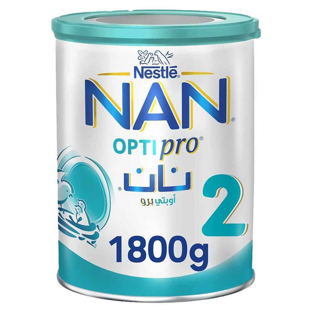 NAN - Optipro Stage 2 Cow Milk Formula - 1.8 Kg