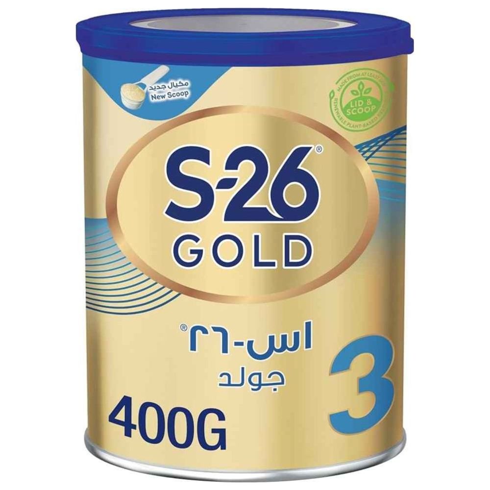 حليب الأطفال S26 - المرحلة الثالثة من تركيبة جولد - 400 غرام