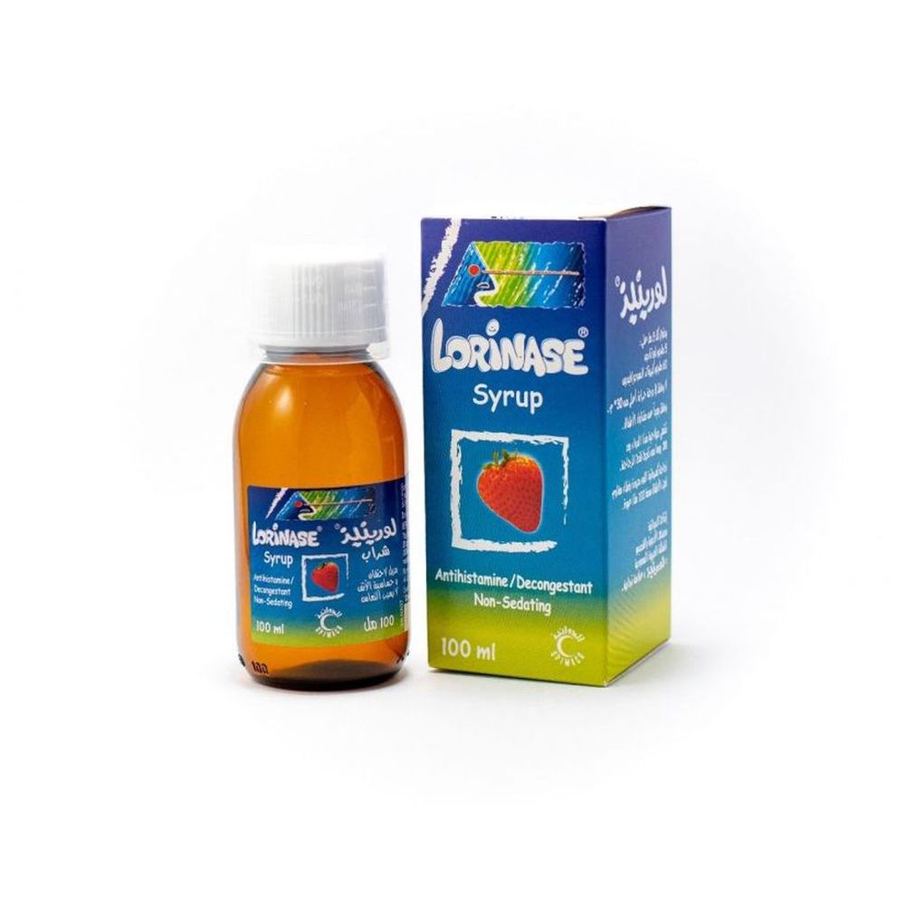 Lorinase Cough & Cold Relief Syrup - 100 ml
