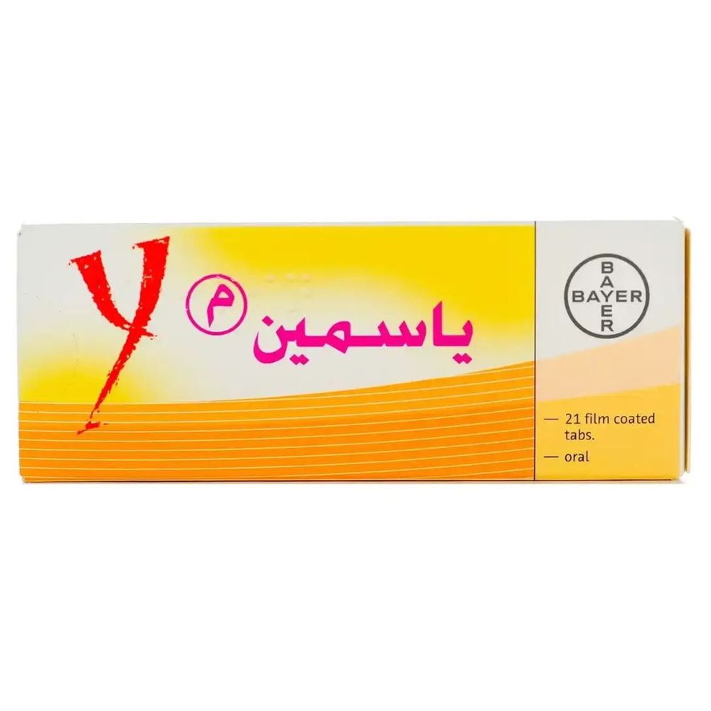 Yasmin - Flim Coated Tablets - 21 Pcs