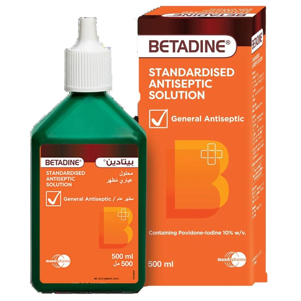 Betadine - Antiseptic Solution - 120 ml