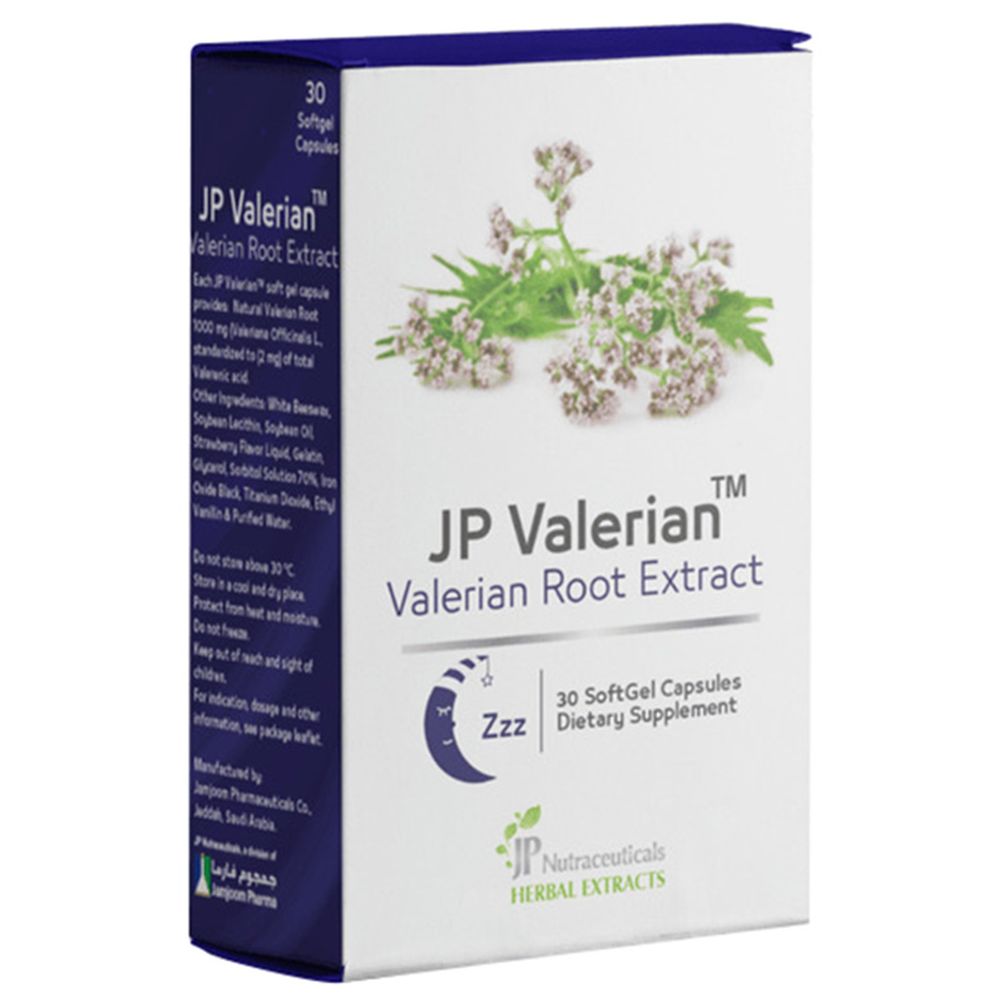 JP Nutraceuticals - Dietary Supplement 250 mg Softgels - 30 Pcs