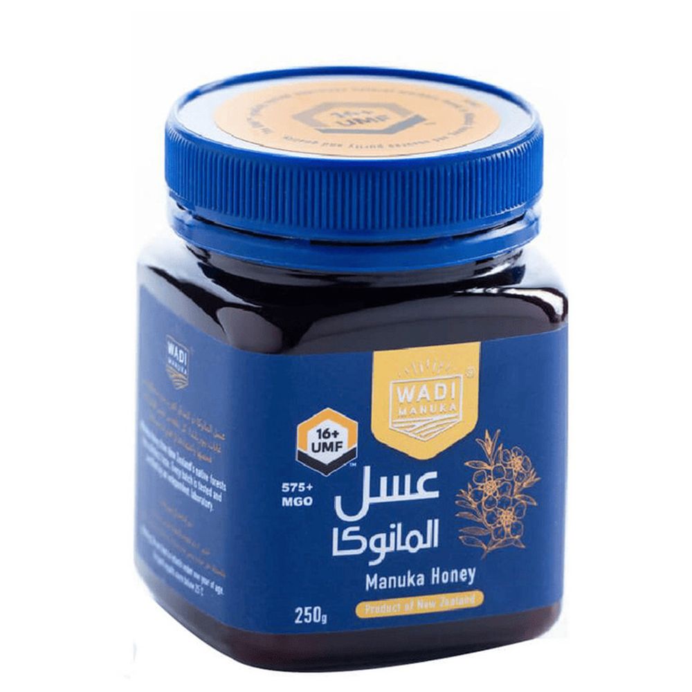 وادي مانوكا - عسل 16+ UMF - 250 جم