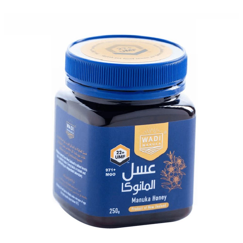 واديمانوكا - عسل 22+ UMF - 250 جم